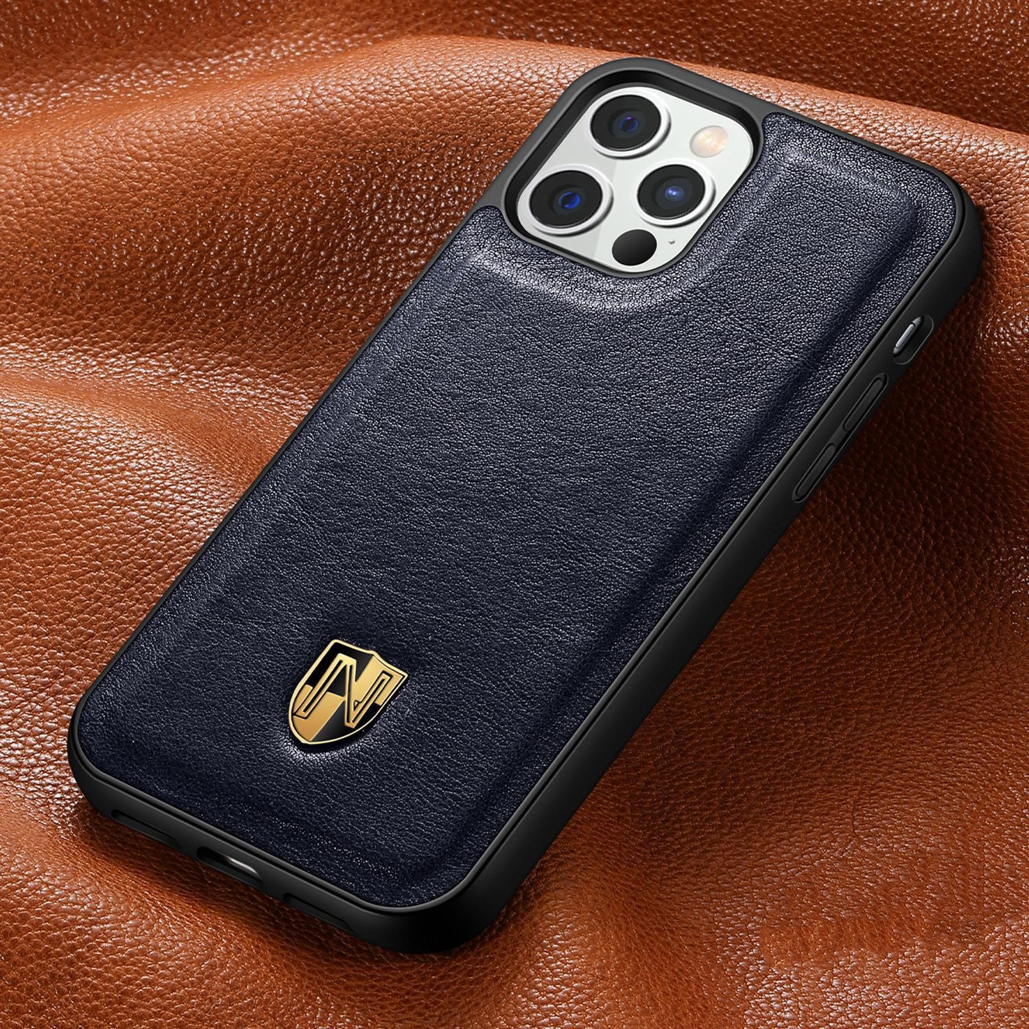 Nobile™ – Coque iPhone en cuir véritable haut de gamme