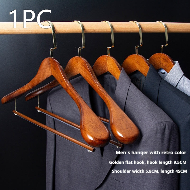 Woodora™ – Cintre en bois massif premium, style américain