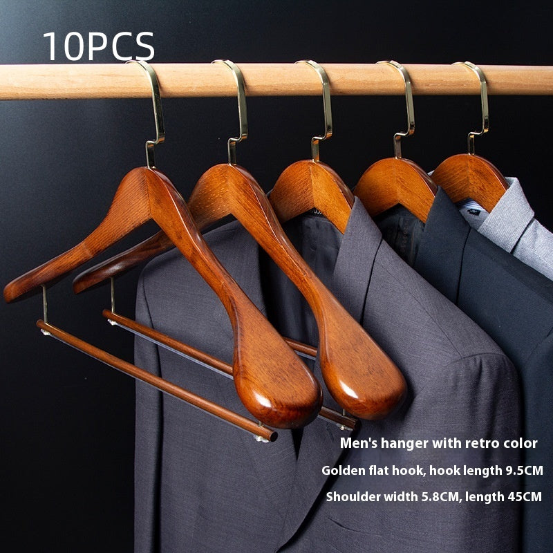 Woodora™ – Cintre en bois massif premium, style américain