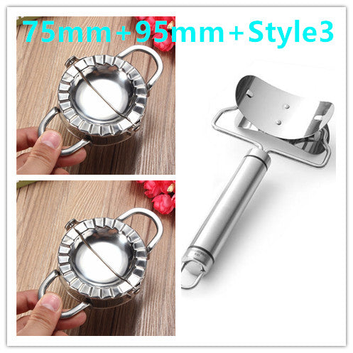 DumpliPro™ – Moule à raviolis et dumplings en acier inoxydable