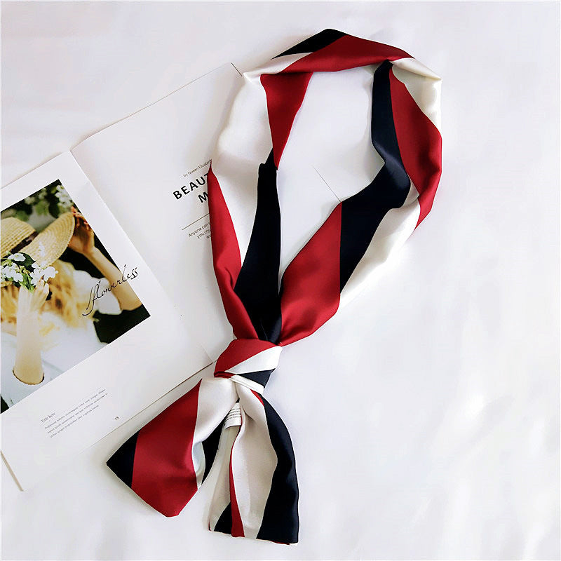Silkaori™ – Foulard en soie long double face style japonais
