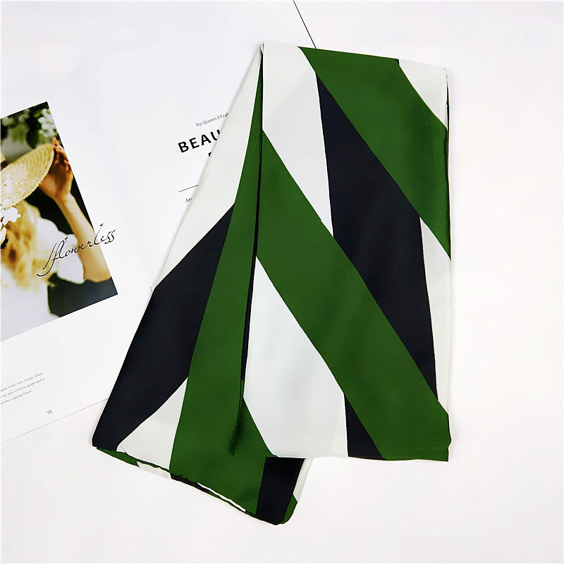 Silkaori™ – Foulard en soie long double face style japonais