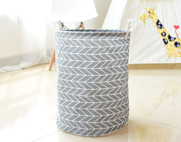 LinoStore™ – Panier de rangement en coton & lin