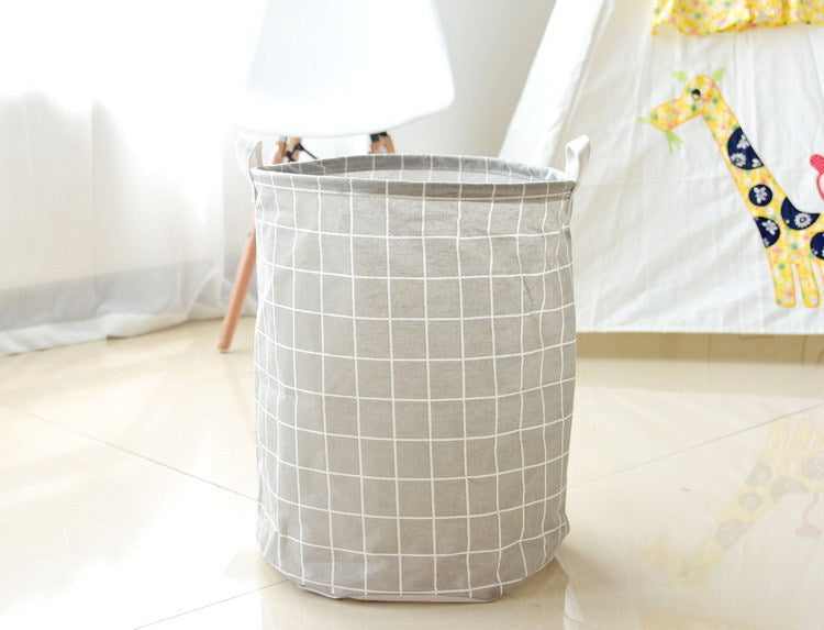 LinoStore™ – Panier de rangement en coton & lin