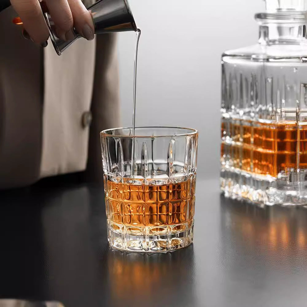 Diplomate™ – Set whisky & saké en cristal avec 6 verres