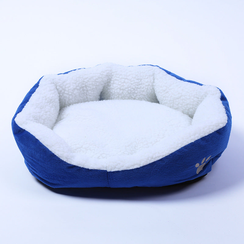 Nuvia™ – Couchage douillet en cachemire pour chat et chien