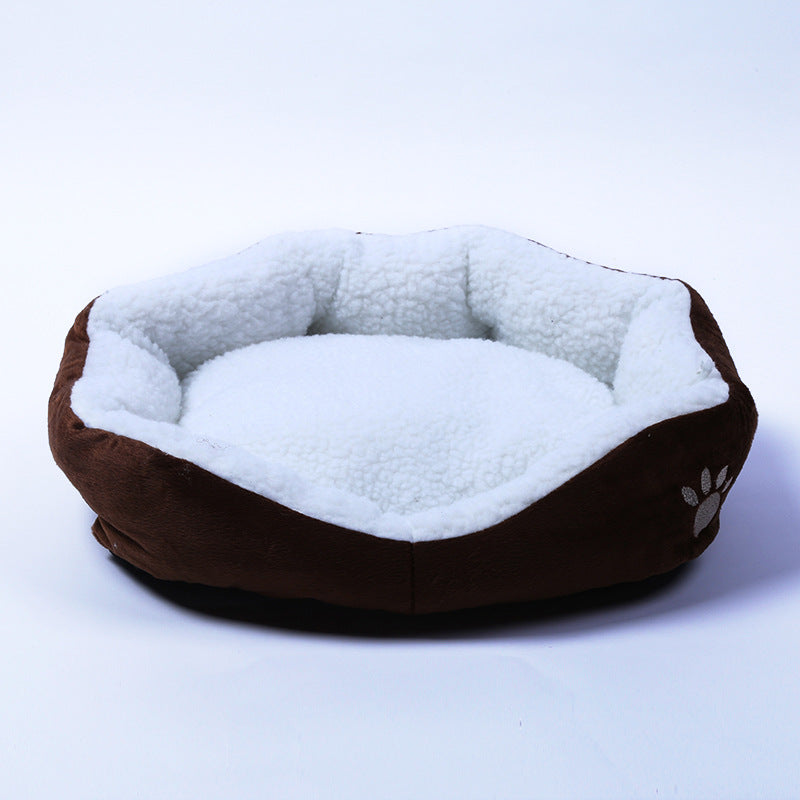 Nuvia™ – Couchage douillet en cachemire pour chat et chien