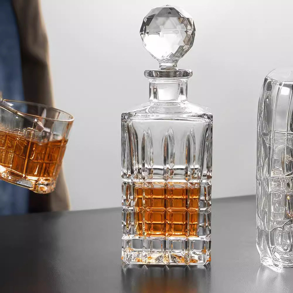Diplomate™ – Set whisky & saké en cristal avec 6 verres