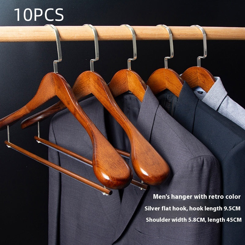 Woodora™ – Cintre en bois massif premium, style américain