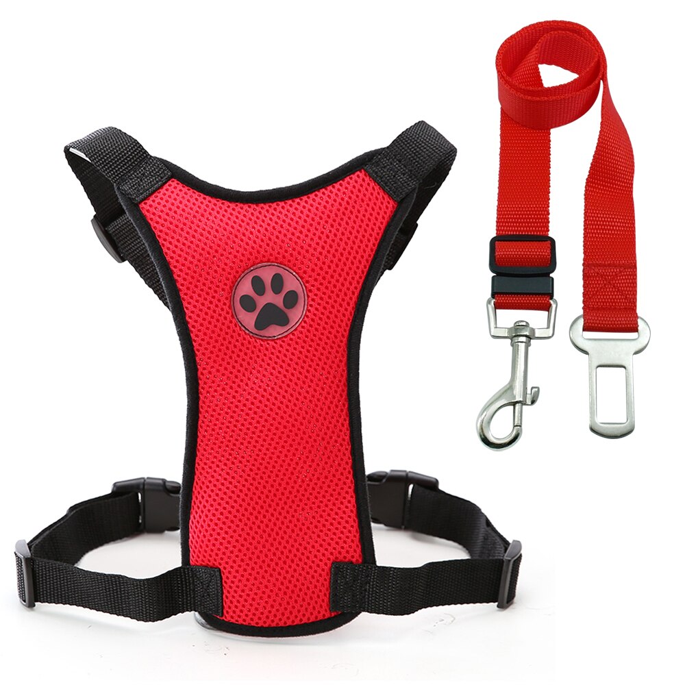 Canisafe™ – Harnais chien avec ceinture de sécurité auto