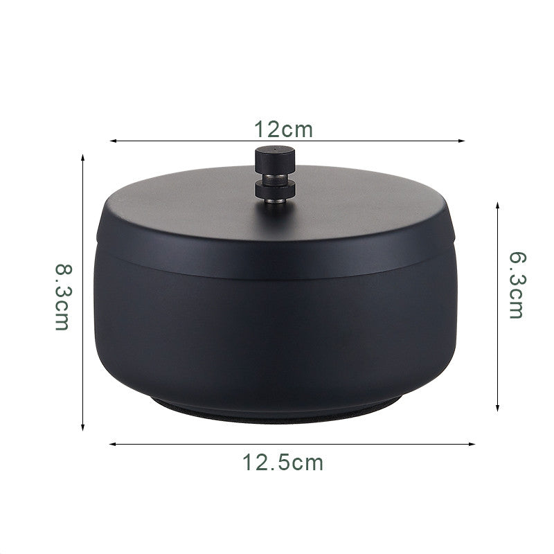 LuxAsh™ – Cendrier en acier inoxydable épaissi avec couvercle