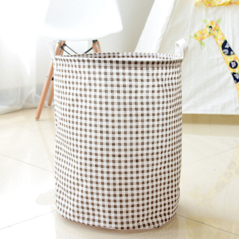 LinoStore™ – Panier de rangement en coton & lin