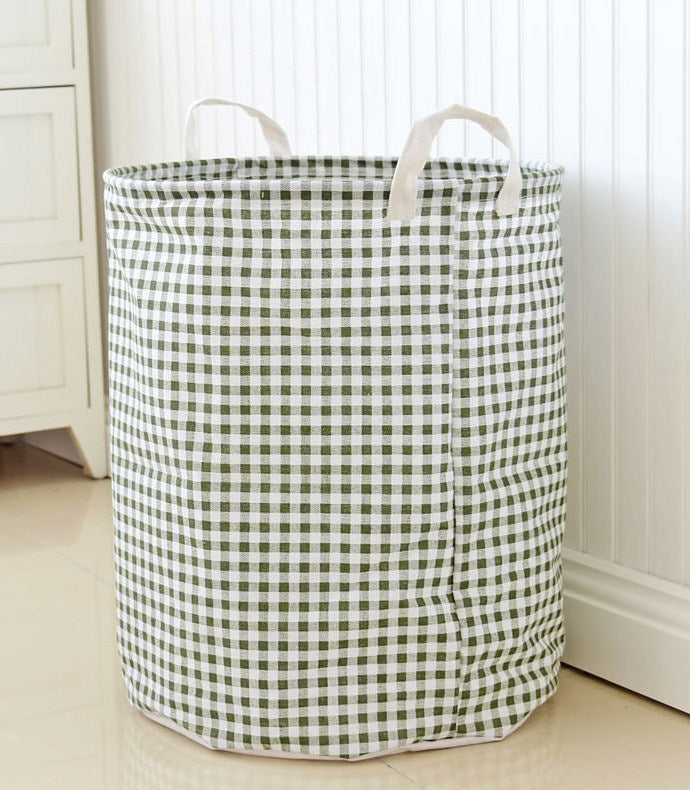 LinoStore™ – Panier de rangement en coton & lin