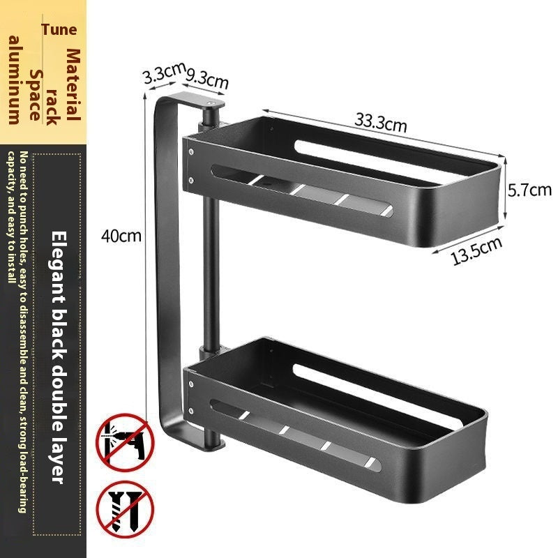 NordRack™ – Étagère de cuisine multifonction sans perçage